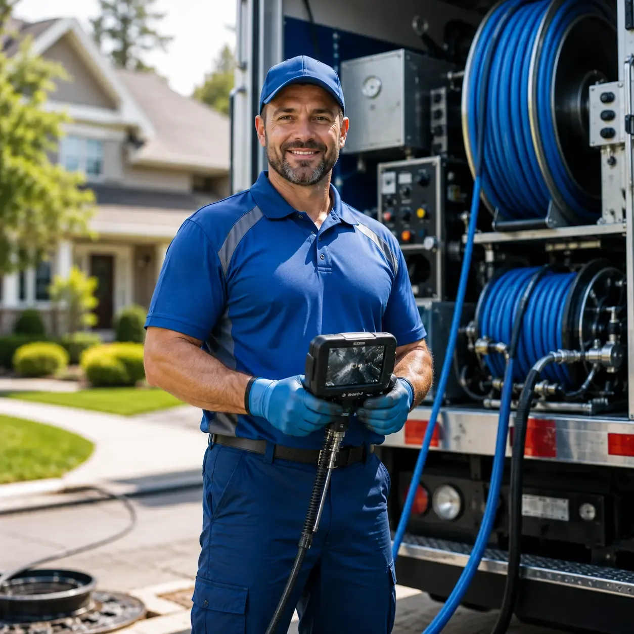 Local outdoor drain cleaning specialists in Del Rio, TX